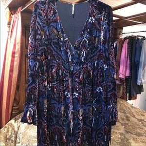 Free people velvet dress